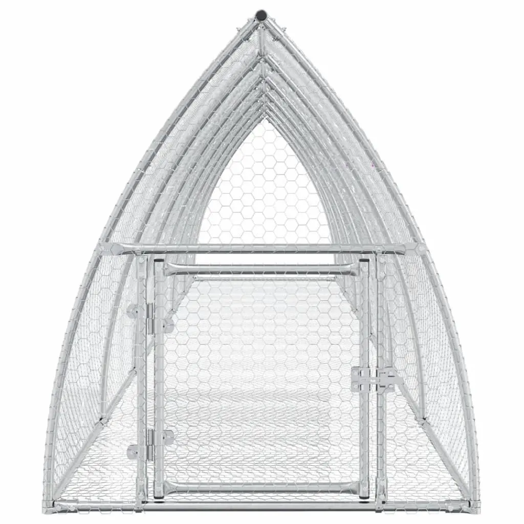 Rabbit Hutch Walk-In Enclosure Small Animal Cage Outdoor Pen Chickens Ducks