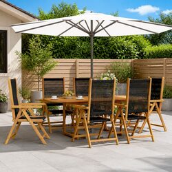 Practical 7 Piece Dining Set for Your Garden or Patio