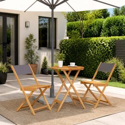 Versatile Bistro Set for Balconies and Gardens