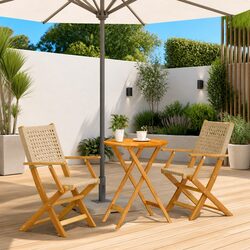 Practical 3 Piece Bistro Set for Your Outdoor Needs