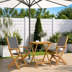 3-Piece Bistro Set for Gardens and Balconies