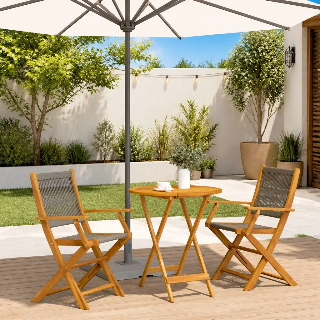 3 Piece Bistro Set for Home Use