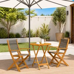 Practical 3 Piece Bistro Set for Home Use