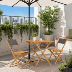 Practical 3 Piece Bistro Set for Every Outdoor Occasion