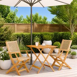 Practical Bistro Set: Perfect for Your Garden or Balcony