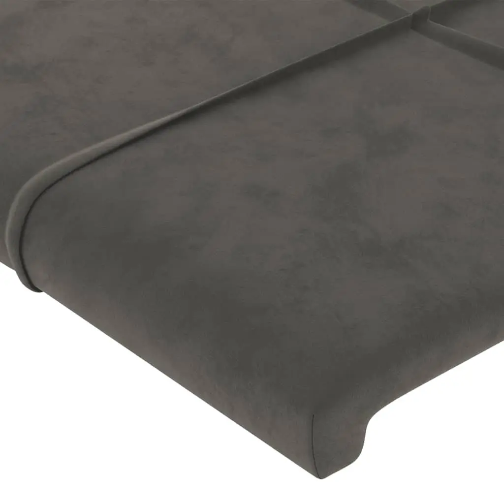 Queen Bed Frame with Adjustable Headboard, Plywood Slats & Sturdy Legs, Dark