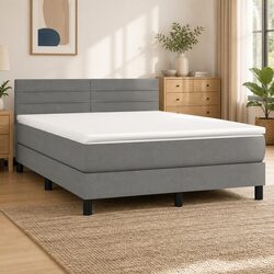 Versatile Queen Box Spring Bed Ideal for Any Home