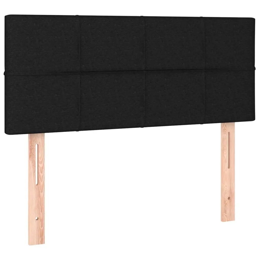 Black King Single Bed with Pocket Spring Mattress