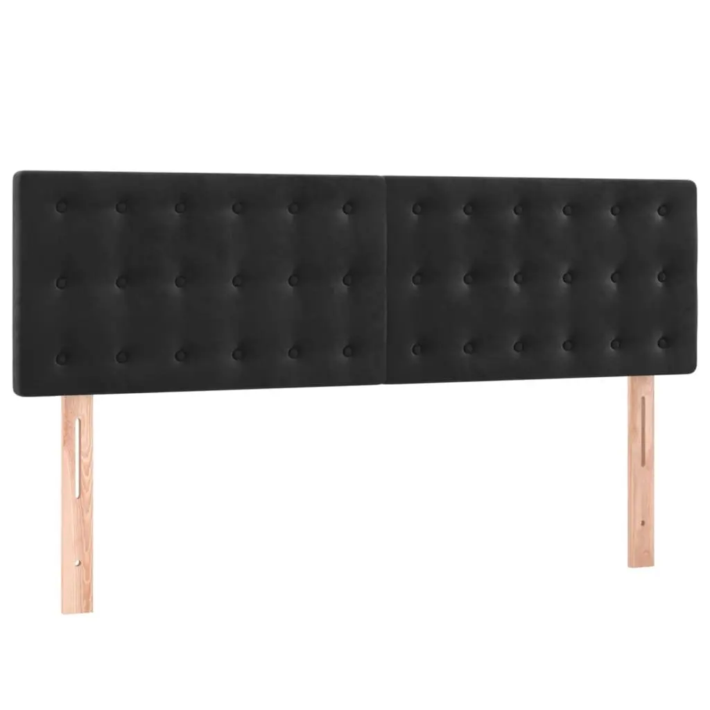 Queen Box Spring Bed with Adjustable LED Headboard