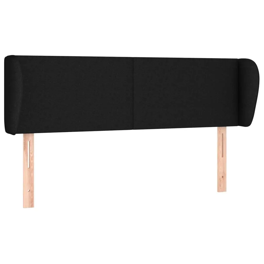Queen Bed Frame Faux Leather Adjustable Headboard Pocket Spring Mattress Black