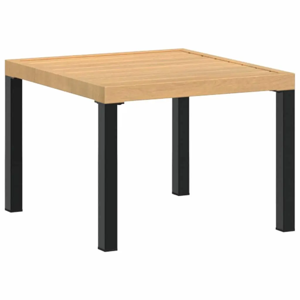 4-Piece Black Bench Set for Outdoor Spaces