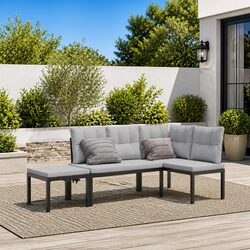 Practical 3-Piece Garden Bench Set for Outdoor Living
