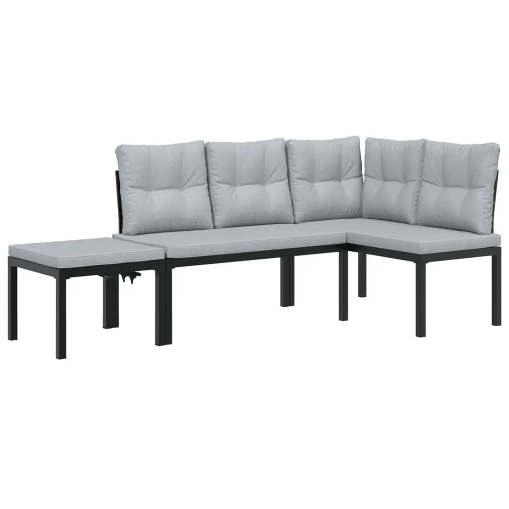 3-Piece Garden Bench Set for Outdoor Living