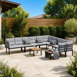 Practical 7 Piece Garden Sofa Set for Your Patio
