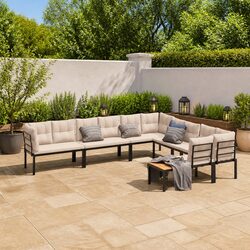 Versatile 6-Piece Garden Sofa Set for Any Outdoor Space