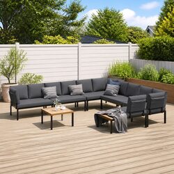 Practical 7 Piece Outdoor Sofa Set for Any Occasion