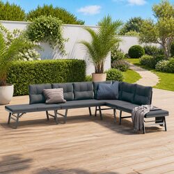 Ideal Seating for Your Outdoor Areas: 4-Piece Bench Set