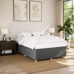 Versatile Grey Queen Bed Frame for Everyday Use