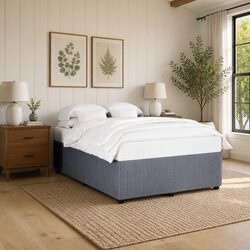 Practical Grey Velvet Bed Frame for Your Bedroom