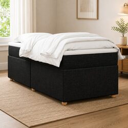 Functional King Single Bed with Pocket Spring Topper