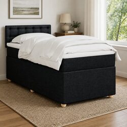 Practical King Single Box Spring Bed with Mattress