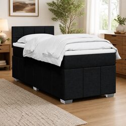 Practical King Single Box Spring Bed with Pocket Mattress