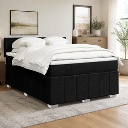Double Box Spring Bed with Supportive Pocket Spring Mattress