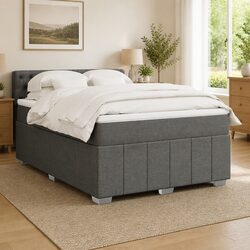 Versatile Double Bed Frame with Pocket Spring Mattress