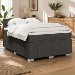 Queen Box Spring Bed Ideal for Family Spaces