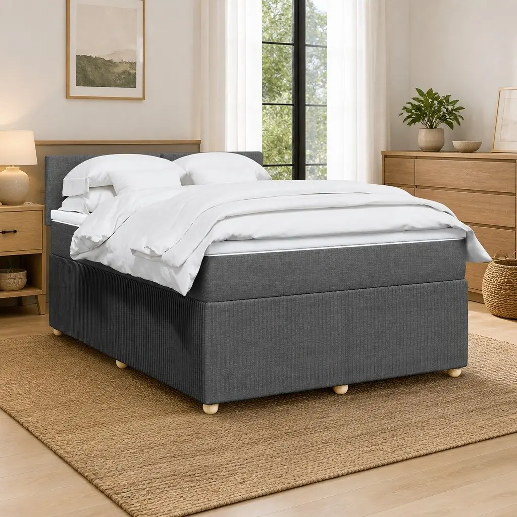 Queen Box Spring Bed for Various Home Settings
