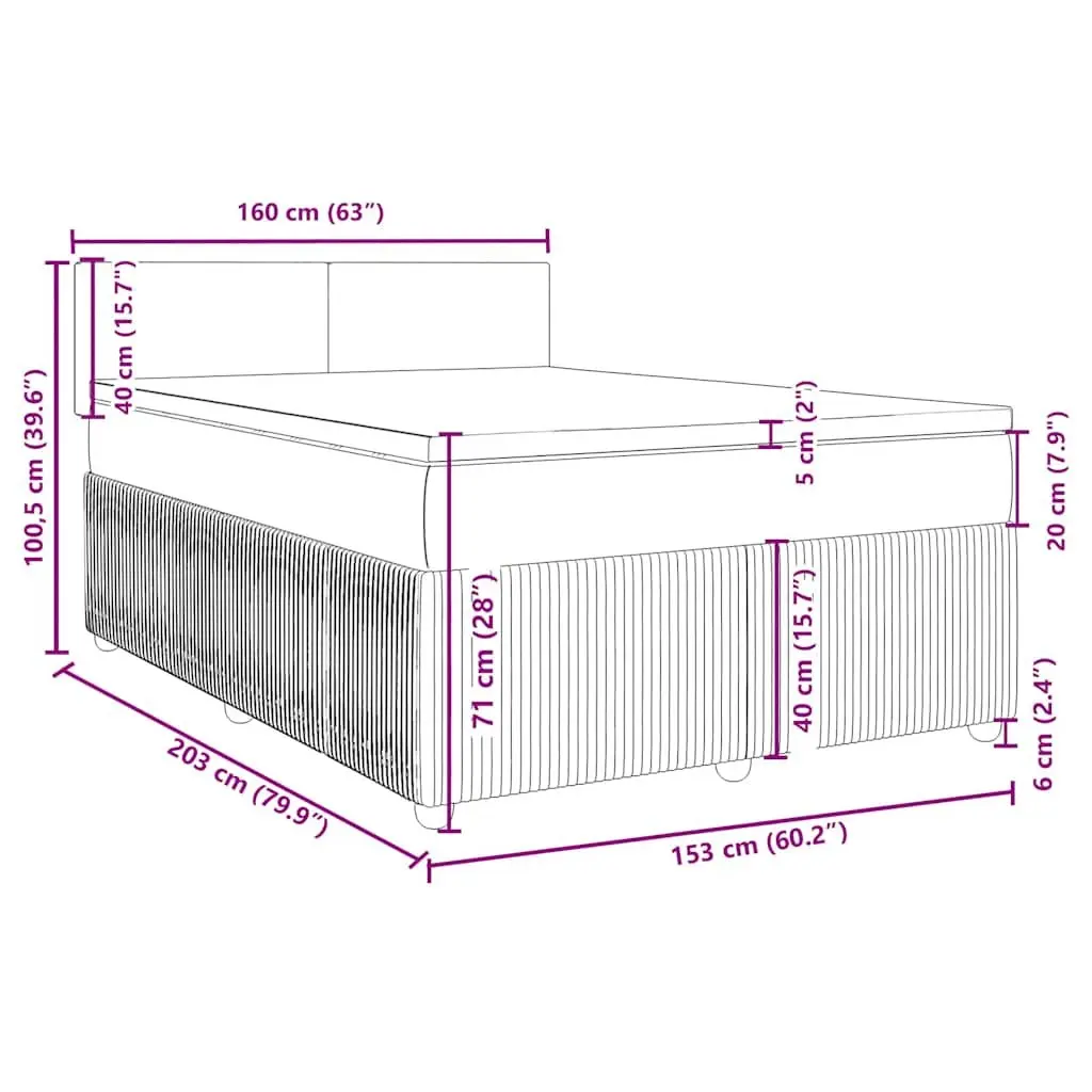 Queen Box Spring Bed for Various Home Settings