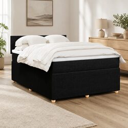 Functional Queen Box Spring Bed with Pocket Spring System