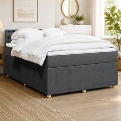 Versatile Queen Box Spring Bed Ideal for Any Home Setting
