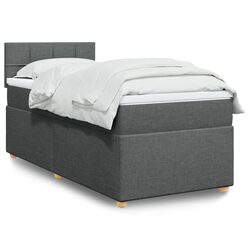 Functional Box Spring Bed with Pocket Spring and Lighting Options