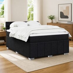 Practical Queen Box Spring Bed with Comfort Features