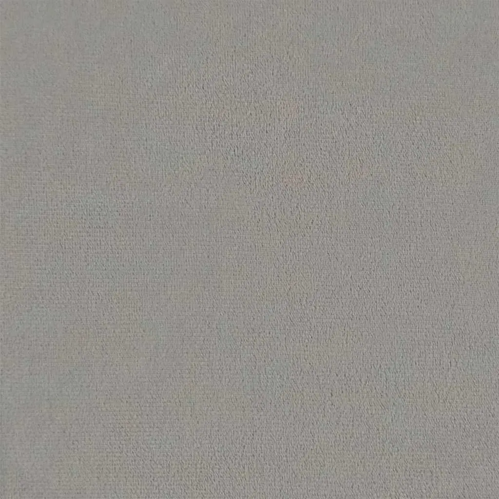Armchair Velvet Light Grey with Stool