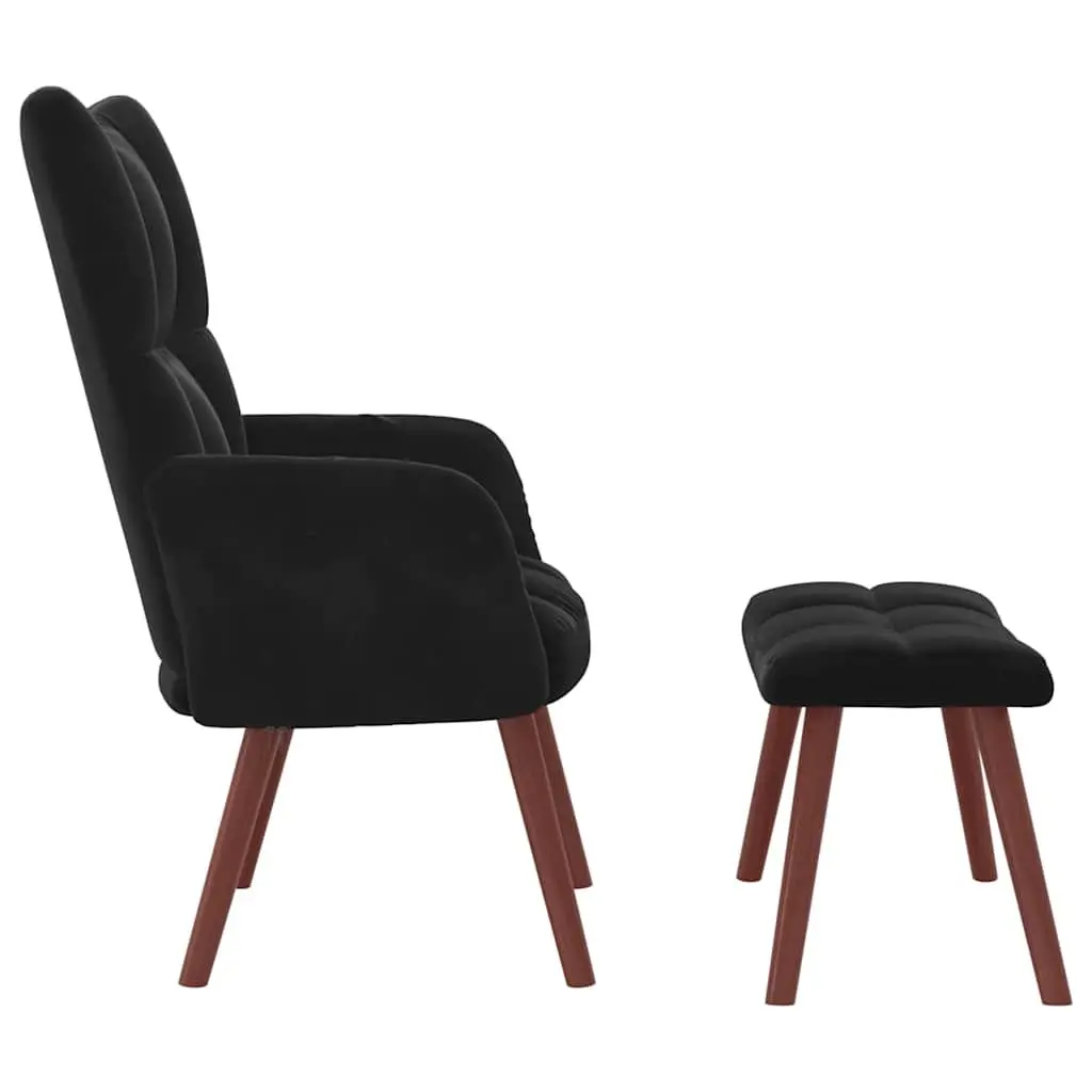 Relaxing Chair and Stool Set for Home Use