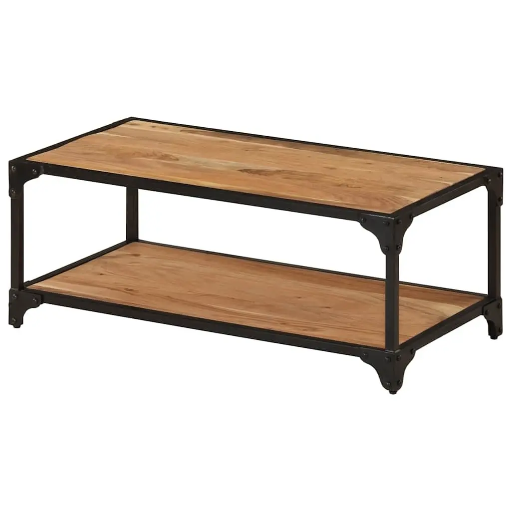 Acacia Wood Coffee Table 90x45x35cm Brown