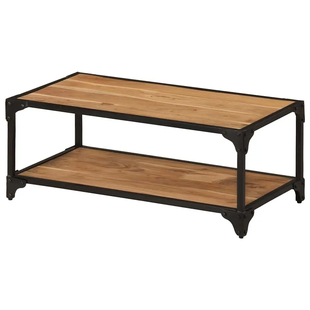 Acacia Wood Coffee Table 90x45x35cm Brown