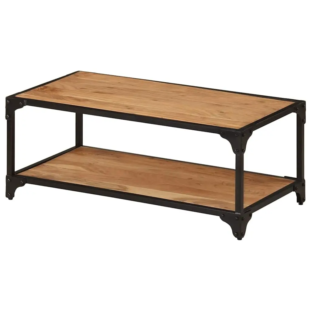 Acacia Wood Coffee Table 90x45x35cm Brown