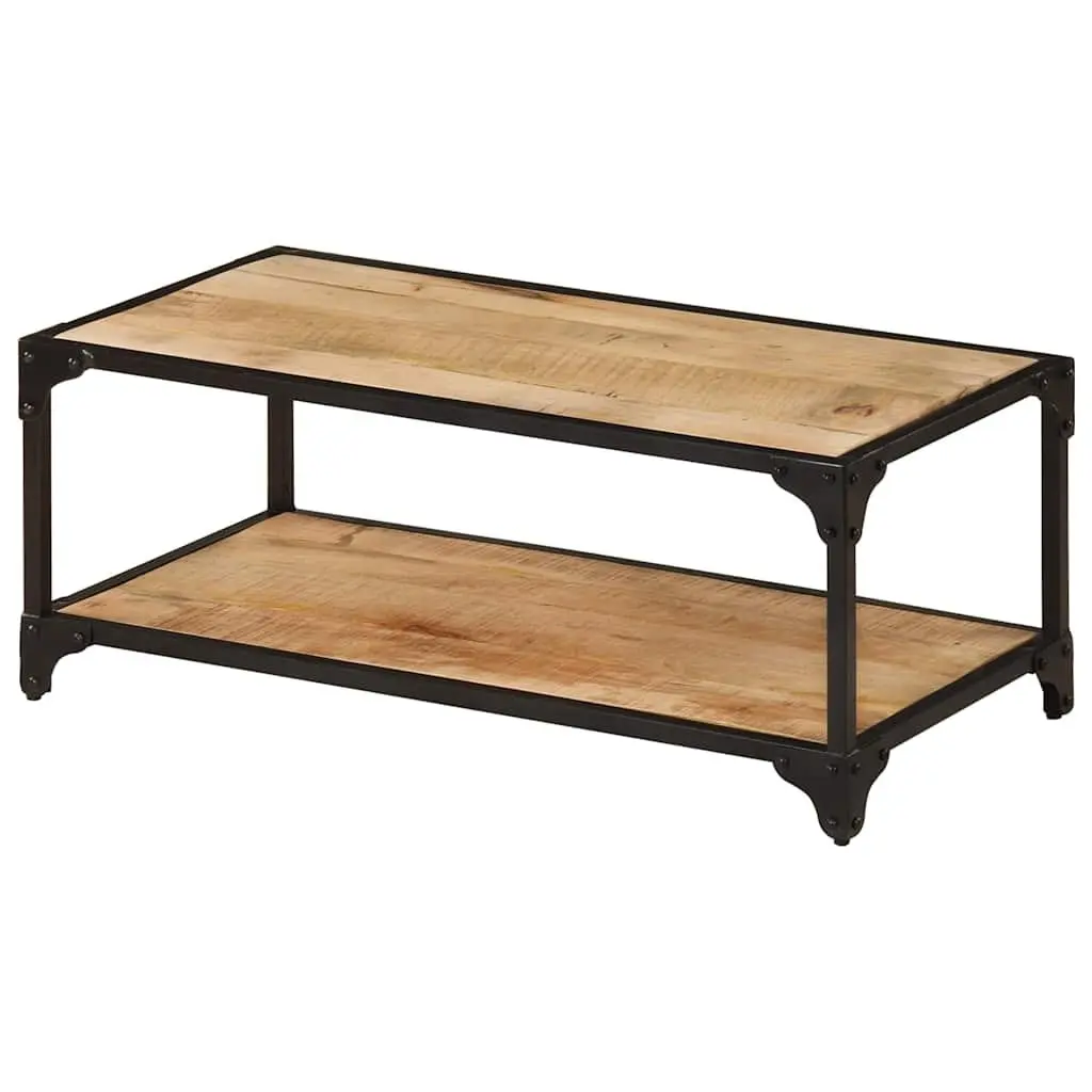 Solid Mango Coffee Table for Home Use 90x45x35cm