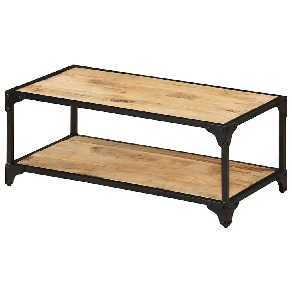 Solid Mango Coffee Table for Home Use 90x45x35cm