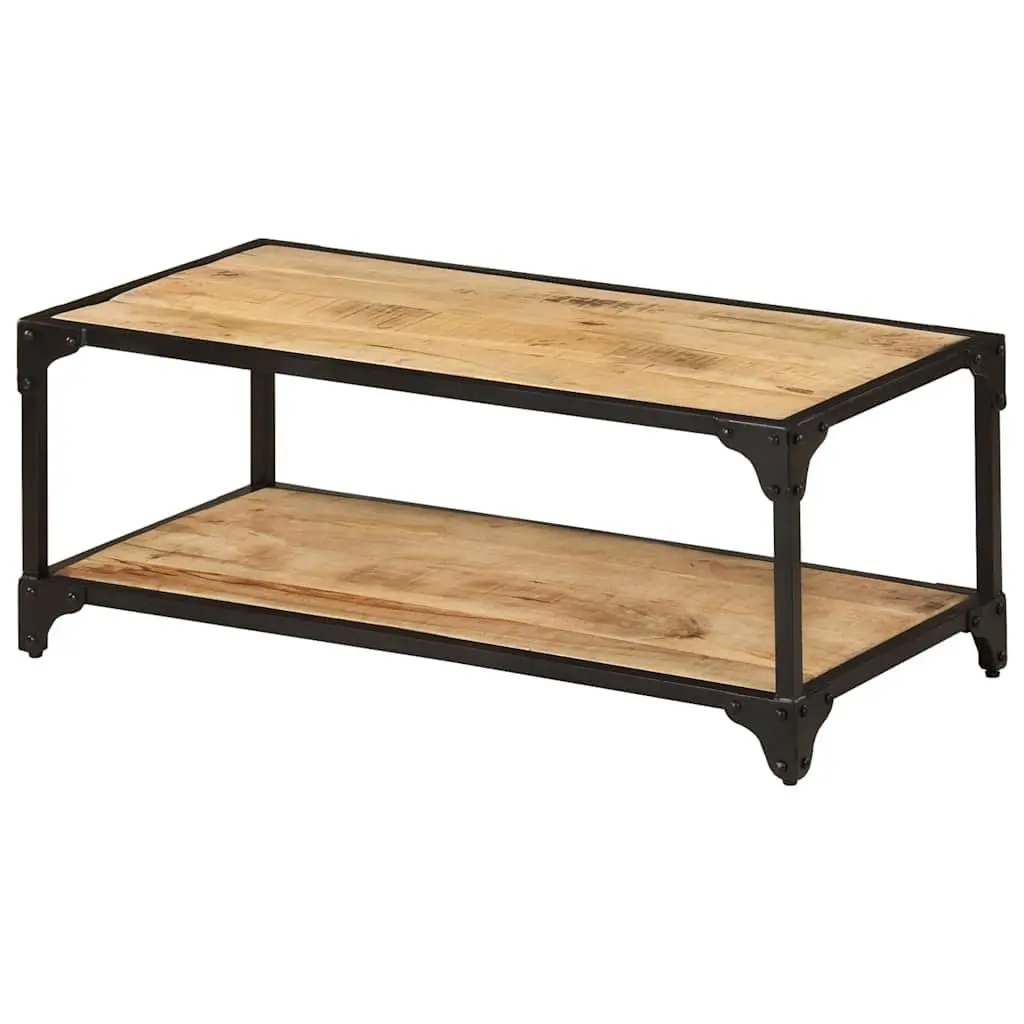 Solid Mango Coffee Table for Home Use 90x45x35cm