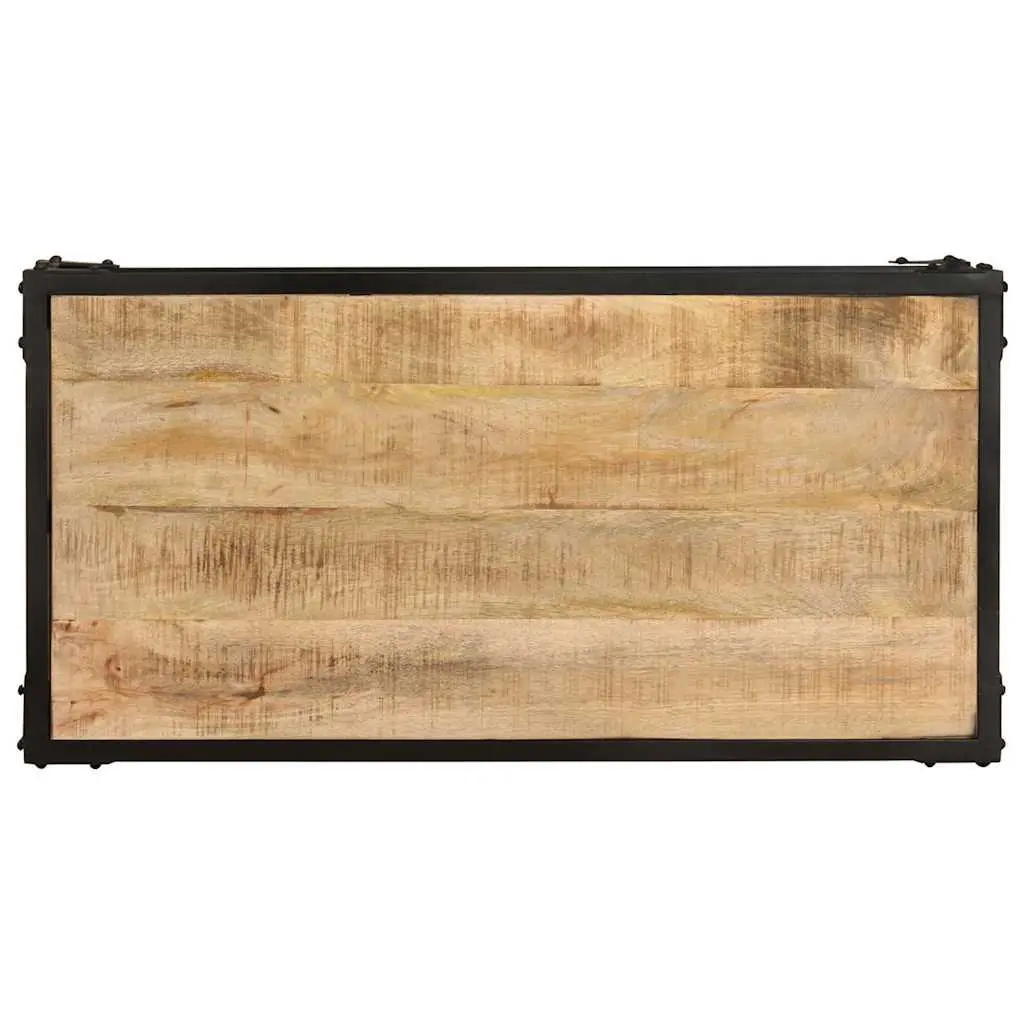 Solid Mango Coffee Table for Home Use 90x45x35cm