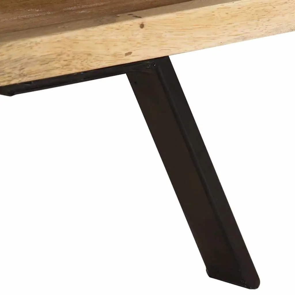 TV Stand 110x30x40 cm Solid Mango Wood