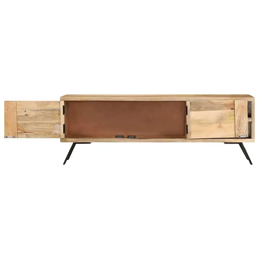 TV Stand 110x30x40 cm Solid Mango Wood