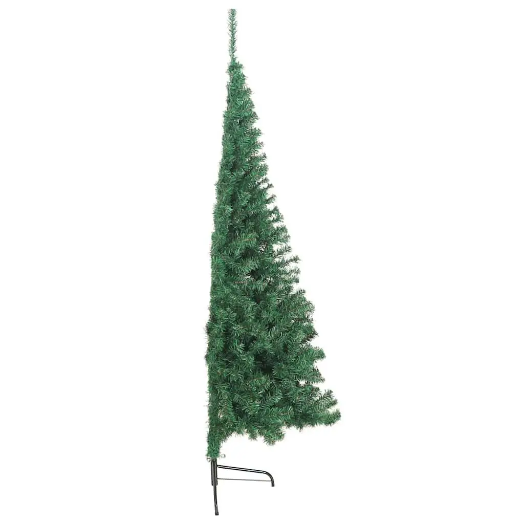 Artificial Half Christmas Tree PVC 240cm Green Wall-Mount