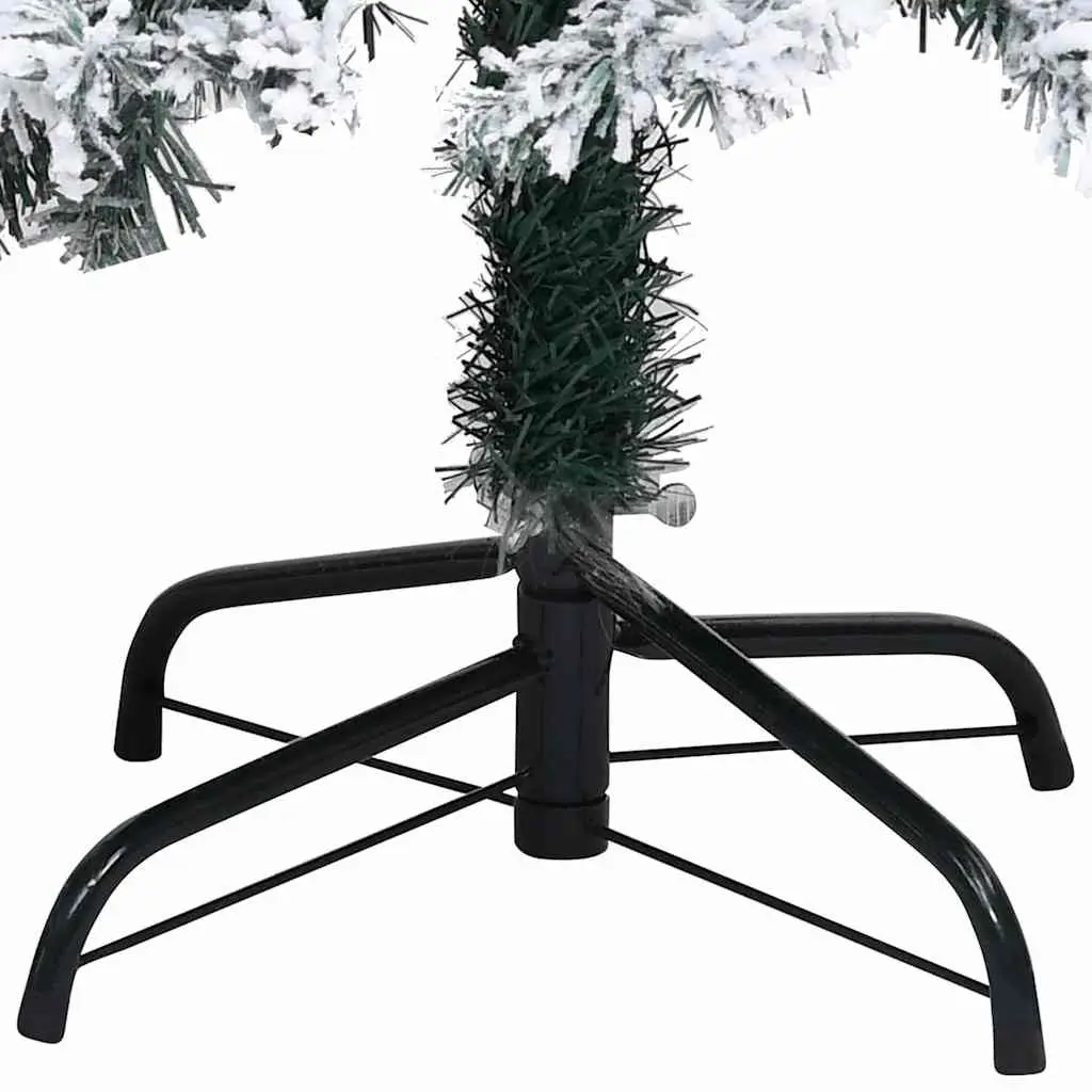 Flocked Snow Green PVC Artificial Christmas Tree 400cm with Adjustable Branches