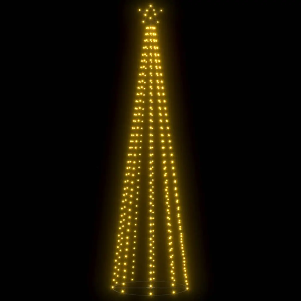 Christmas Cone Tree 360cm Warm White LED Indoor Outdoor Decoration