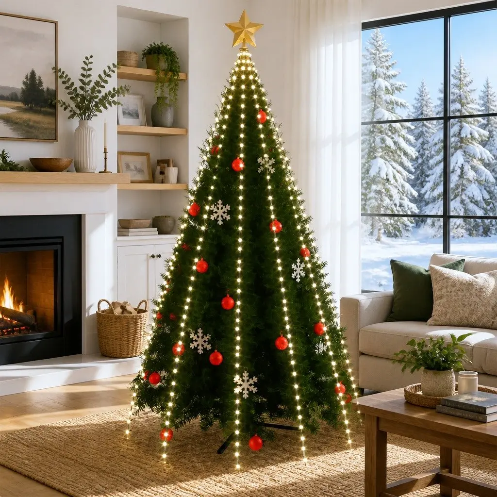 500 LED Cold White Lights for Indoor and Outdoor Use